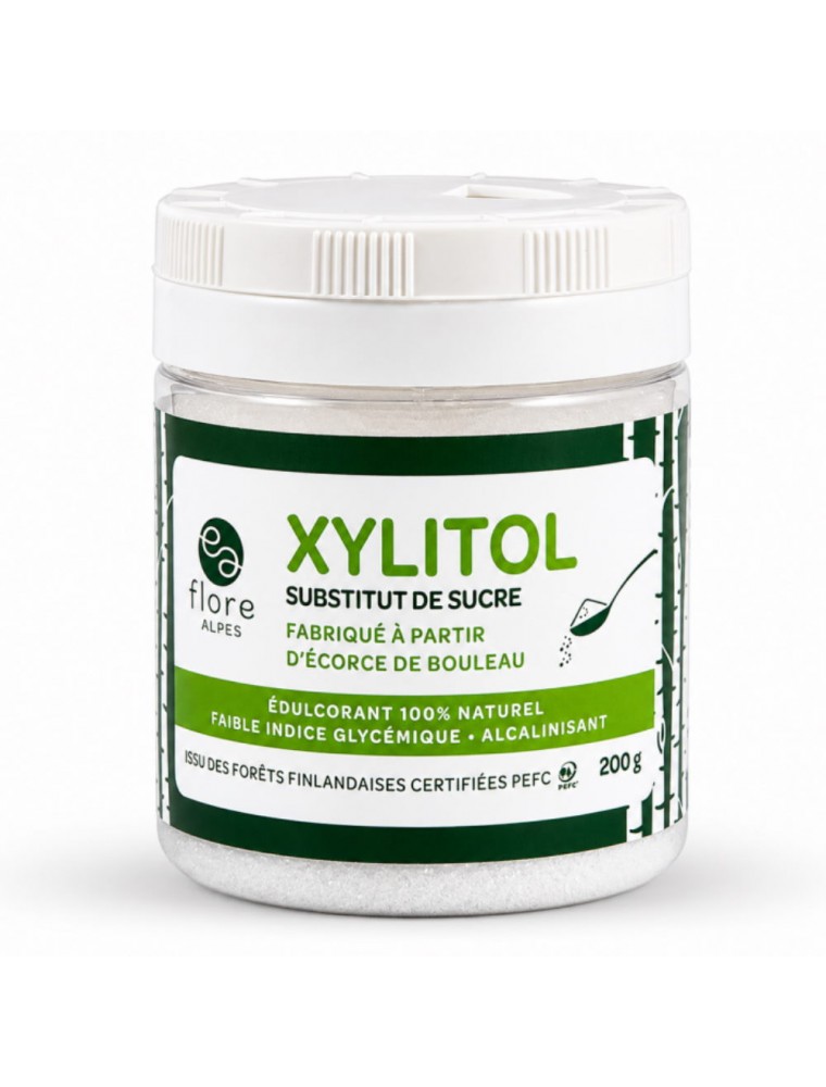 Image principale de la modale pour Xylitol (Sucre de Bouleau) - Substitut de Sucre 200g - Flore Alpes
