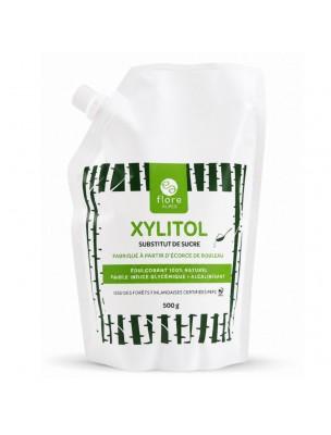 Image 79993 supplémentaire pour Xylitol (Sucre de Bouleau) - Substitut de Sucre 500g - Flore Alpes