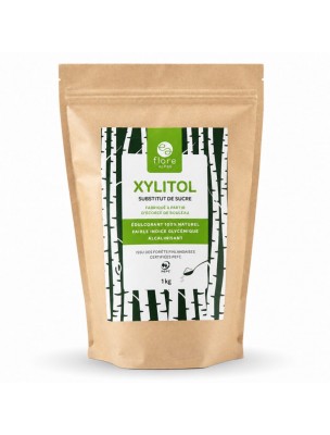 Image 79998 supplémentaire pour Xylitol (Sucre de Bouleau) - Substitut de Sucre 1 kg - Flore Alpes