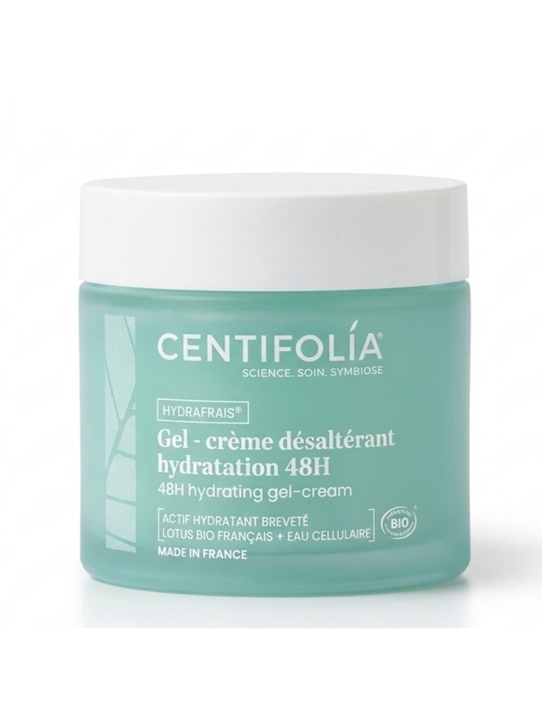 Image principale de la modale pour Gel-Crème Désaltérant Bio - Soin du visage 50 ml - Centifolia