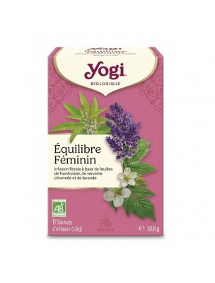 Image de Equilibre Féminin - Délicieusement aromatique 17 sachets - Yogi depuis louis-herboristerie