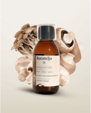 Image de Mycotriplex Immunitaire Bio - Extraits Aqueux de Champignons 150 ml - Karandja depuis Achetez les produits Karandja à l'herboristerie Louis