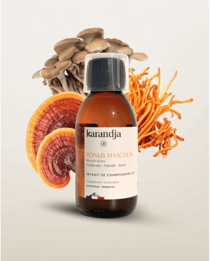 Image de Mycotriplex Tonus Masculin Bio - Extraits Aqueux de Champignons 150 ml - Karandja depuis Achetez les produits Karandja à l'herboristerie Louis (2)