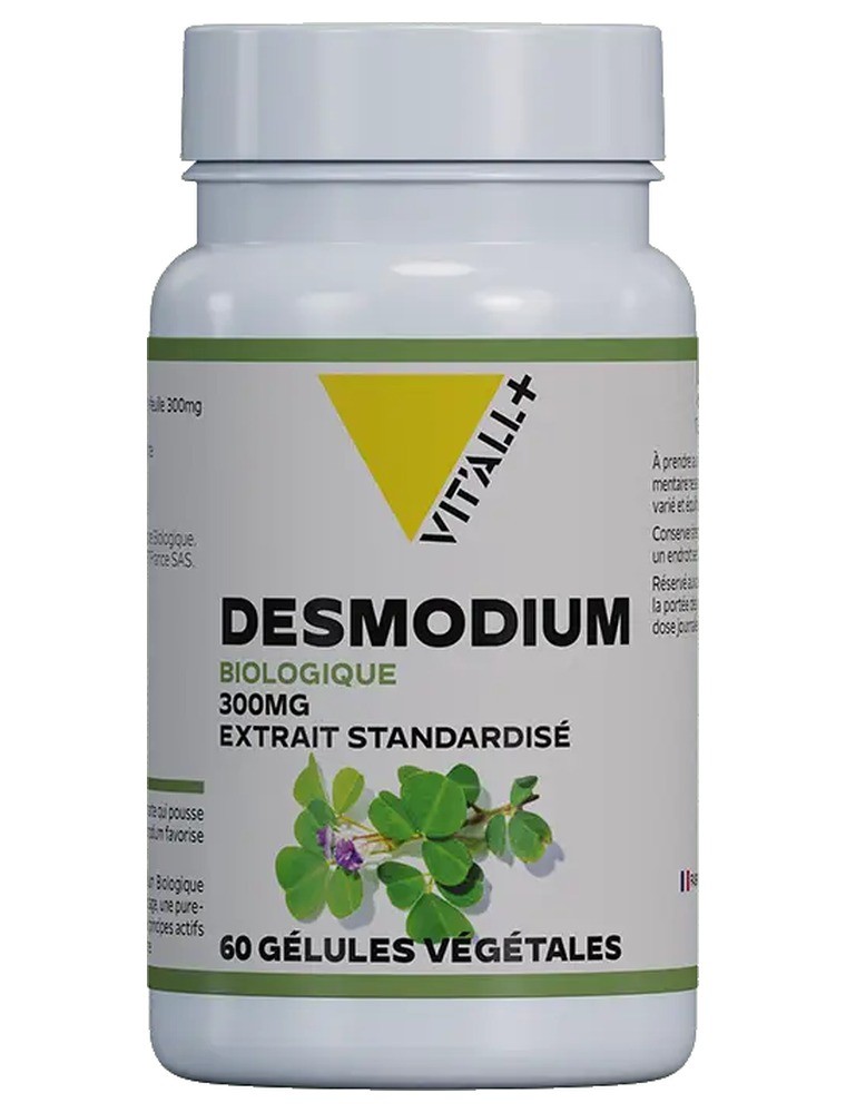 Image principale de la modale pour Desmodium Bio 300 mg - Équilibre hépatique 60 gélules végétales - Vit'all+