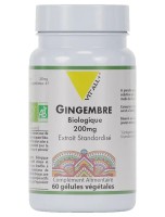 Image de Gingembre Bio 200 mg - Digestion et Articulations 60 gélules végétales - Vit'all+ depuis Arthrose : Soulagez vos articulations | Louis Herboristerie (2)