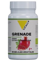 Image de Grenade Bio 260 mg - Polyphénols 90 gélules végétales - Vit'all+ depuis Solutions Naturelles pour votre Santé | Louis Herboristerie (50)