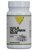 Image de Huile de Cumin Noir Bio 500 mg - Défenses naturelles 60 capsules - Vit'all+ depuis Stimulez vos défenses immunitaires naturellement | Louis Herboristerie (6)
