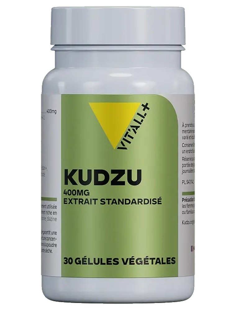 Image principale de la modale pour Kudzu 400 mg - Ménopause 30 gélules végétales - Vit'all+