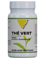Image de Thé Vert Bio 500 mg - Élimination 30 gélules végétales - Vit'all+ depuis Solutions Naturelles pour votre Santé | Louis Herboristerie (104)