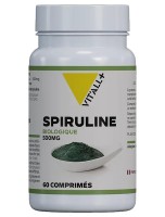 Image de Spiruline Bio 500 mg cultivée en France - Vitalité 60 comprimés - Vit'all+ depuis Produits pour Sommeil et Énergie | Louis Herboristerie (26)