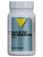 Image de Huile de Bourrache 1000 mg - Articulations 30 capsules - Vit'all+ depuis Solutions Naturelles pour votre Santé | Louis Herboristerie (54)
