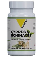 Image de Cyprès et Échinacée Bio - Défenses hivernales 30 gélules végétales - Vit'all+ depuis Formules de Plantes en Gélules | Louis Herboristerie (2)
