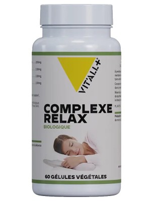 https://www.louis-herboristerie.com/80308-home_default/complexe-relax-bio-valeriane-passiflore-aubepine-houblon-sommeil-60-gelules-vegetales-vit-all.jpg Image 80308 supplémentaire pour Complexe Relax Bio Valériane, Passiflore, Aubépine, Houblon - Sommeil 60 gélules végétales - Vit'all+