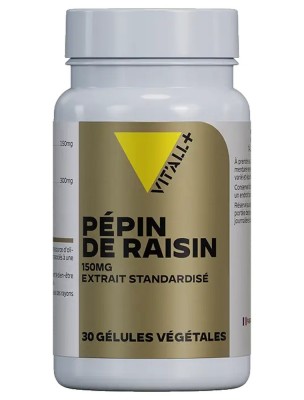 https://www.louis-herboristerie.com/80348-home_default/pepin-de-raisin-150-mg-opc-circulation-30-gelules-vegetales-vit-all.jpg Image 80348 supplémentaire pour Pépin de Raisin 150 mg OPC - Circulation 30 gélules végétales - Vit'all+