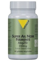 Image de Super Ail Noir Fermenté ABG25+ 250 mg - Cardiovasculaire 60 gélules végétales - Vit'all+ depuis Améliorez votre circulation et cœur | Louis Herboristerie (8)