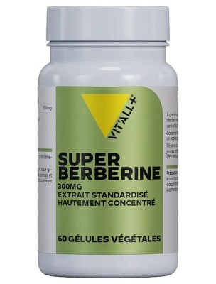 Image de Super Berbérine 300 mg Épine-vinette - Équilibre glucidique 60 gélules végétales - Vit'all+ depuis Achetez les produits Vit'All + à l'herboristerie Louis (8)