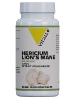 Image de Héricium Bio 400 mg Lion's Mane - Mémoire et Digestion 60 gélules végétales - Vit'all+ depuis Soutien pour Mémoire et Yeux | Louis Herboristerie (5)