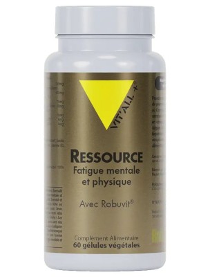 Image 80419 supplémentaire pour Ressource avec Robuvit - Fatigue mentale et physique 60 gélules végétales - Vit'all+