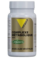 Image de Complexe Métabolique avec Cirpusins - Équilibre métabolique 30 gélules végétales - Vit'all+ depuis Minceur et Silhouette Naturelle | Louis Herboristerie