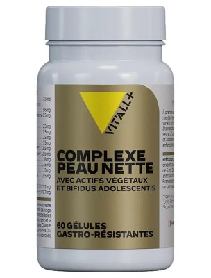 https://www.louis-herboristerie.com/80423-home_default/complexe-peau-nette-avec-bifidus-adolescentis-peau-60-gelules-gastro-resistantes-vit-all.jpg Image 80423 supplémentaire pour Complexe Peau Nette avec Bifidus adolescentis - Peau 60 gélules gastro-résistantes - Vit'all+