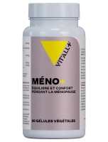Image de Méno+ avec Isoflavones - Ménopause 60 gélules végétales - Vit'all+ depuis Santé au Féminin | Équilibre Naturel | Louis Herboristerie (4)