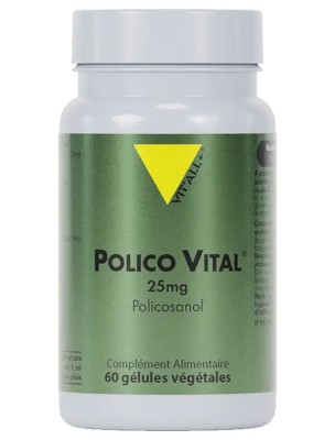 https://www.louis-herboristerie.com/80459-home_default/polico-vital-policosanol-25-mg-equilibre-lipidique-60-gelules-vegetales-vit-all.jpg Image 80459 supplémentaire pour Polico Vital Policosanol 25 mg - Équilibre lipidique 60 gélules végétales - Vit'all+