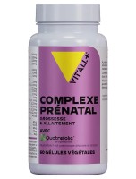 Image de Complexe Pré-natal avec Quatrefolic - Grossesse et Allaitement 60 gélules végétales - Vit'all+ depuis Santé au Féminin | Équilibre Naturel | Louis Herboristerie (2)
