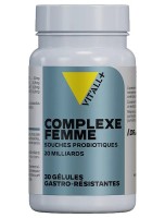 Image de Complexe Femme 4 Lactobacilles - Flore intime 30 gélules gastro-résistantes - Vit'all+ depuis Santé au Féminin | Équilibre Naturel | Louis Herboristerie (2)