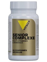 Image de Senior Complexe Multivitamines - Seniors 60 comprimés sécables - Vit'all+ depuis Produits pour Sommeil et Énergie | Louis Herboristerie (24)