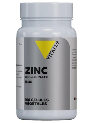https://www.louis-herboristerie.com/80495-home_default/zinc-bisglycinate-15-mg-immunite-peau-et-cheveux-100-gelules-vegetales-vit-all.jpg Image 80495 supplémentaire pour Zinc Bisglycinate 15 mg - Immunité, Peau et Cheveux 100 gélules végétales - Vit'all+