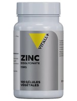 Image de Zinc Bisglycinate 15 mg - Immunité, Peau et Cheveux 100 gélules végétales - Vit'all+ depuis Herboristerie Louis - Produits de phytothérapie et d'herboristerie en ligne (198)
