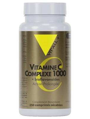 https://www.louis-herboristerie.com/80501-home_default/vitamine-c-1000-action-prolongee-et-bioflavonoides-immunite-et-fatigue-250-comprimes-secables-vit-all.jpg Image 80501 supplémentaire pour Vitamine C 1000 Action Prolongée et Bioflavonoïdes - Immunité et Fatigue 250 comprimés sécables - Vit'all+