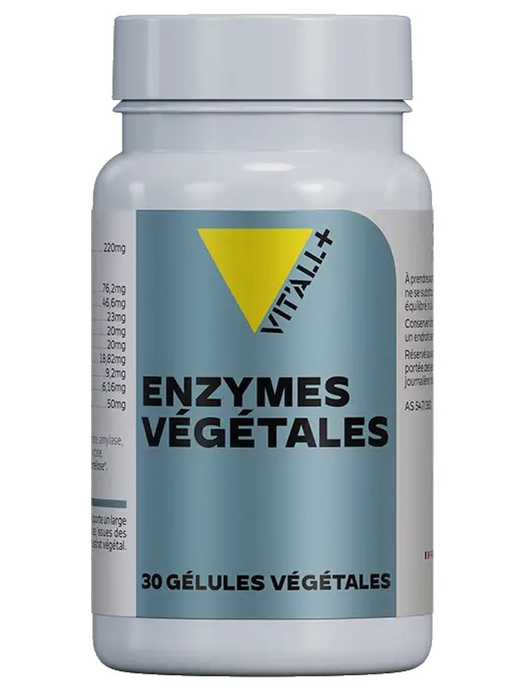 Image principale de la modale pour Enzymes Végétales et Bromélaïne - Digestion 30 gélules végétales - Vit'all+