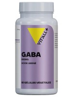Image de GABA 500 mg Acide aminé - Sommeil et Détente 60 gélules végétales - Vit'all+ depuis Produits pour Sommeil et Énergie | Louis Herboristerie (10)