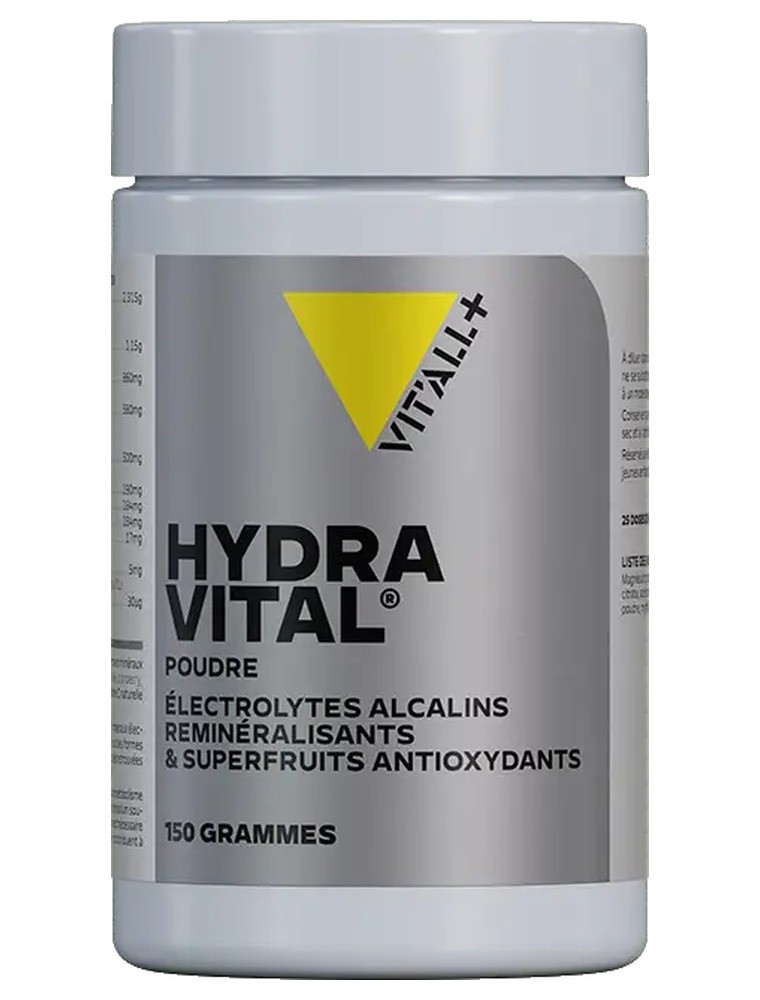 Image principale de la modale pour Hydra Vital Poudre Minéraux et Superfruits - Hydratation 150 g - Vit'all+