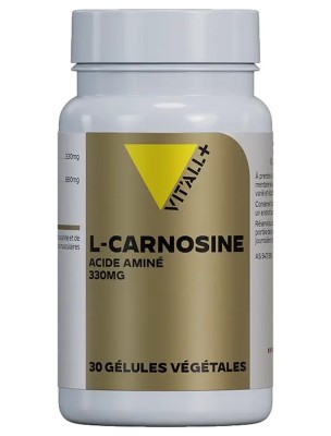 https://www.louis-herboristerie.com/80559-home_default/l-carnosine-330-mg-dipeptide-antioxydant-30-gelules-vegetales-vit-all.jpg Image 80559 supplémentaire pour L-Carnosine 330 mg Dipeptide - Antioxydant 30 gélules végétales - Vit'all+