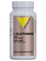 Image de L-Glutamine 500 mg Acide aminé - Intestin et Sport 100 gélules végétales - Vit'all+ depuis Produits pour Sommeil et Énergie | Louis Herboristerie (14)