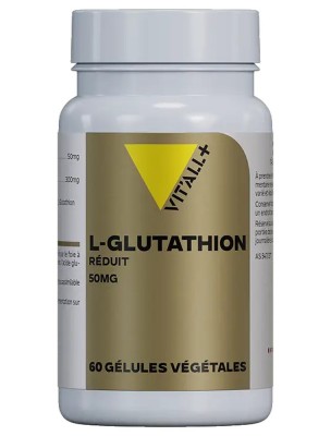 Image 80565 supplémentaire pour L-Glutathion Réduit 50 mg - Antioxydant 60 gélules végétales - Vit'all+