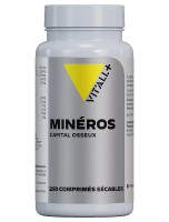 Image de Minéros Capital osseux Calcium, Magnésium, D3 et K2 - Ossature 250 comprimés - Vit'all+ depuis Solutions Naturelles pour votre Santé | Louis Herboristerie (70)