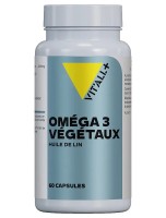 Image de Oméga 3 Végétaux Huile de Lin 1000 mg - Acides gras essentiels 60 capsules - Vit'all+ depuis Améliorez votre circulation et cœur | Louis Herboristerie (7)