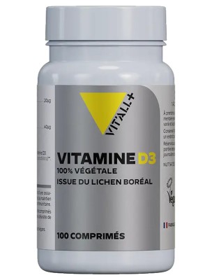 https://www.louis-herboristerie.com/80685-home_default/vitamine-d3-vegetale-800-ui-de-lichen-os-et-immunite-100-comprimes-secables-vit-all.jpg Image 80685 supplémentaire pour Vitamine D3 Végétale 800 UI de Lichen - Os et Immunité 100 comprimés sécables - Vit'all+