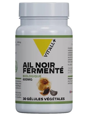 Image de Ail noir fermenté Bio - Défenses immunitaires 30 gélules végétales - Vit'all+ depuis Achetez les produits Vit'All + à l'herboristerie Louis