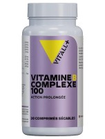 Image de Vitamine B Complexe 100 - Vitamines 30 comprimés - Vit'all+ depuis Herboristerie Louis - Produits de phytothérapie et d'herboristerie en ligne (195)