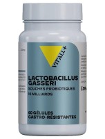 Image de Lactobacillus gasseri 10 milliards - Immunité 60 gélules gastro-résistantes - Vit'all+ depuis Prébiotiques et Probiotiques pour votre santé