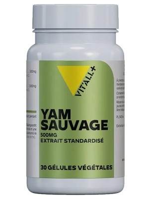 Image de Yam sauvage 500mg - Ménopause 30 gélules végétales - Vit'all+ depuis Achetez les produits Vit'All + à l'herboristerie Louis (9)