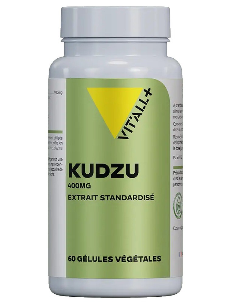 Image principale de la modale pour Kudzu 400mg - Sevrage 60 gélules - Vit'all+