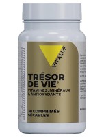 Image de Trésor de Vie - Vitamines, Minéraux et Antioxydants 30 comprimés - Vit'all+ depuis Produits pour Sommeil et Énergie | Louis Herboristerie (28)