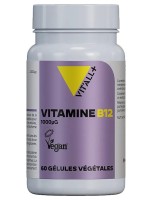 Image de Vitamine B12 (Méthylcobalamine) - Tonus 60 gélules végétales - Vit'all+ depuis Produits pour Sommeil et Énergie | Louis Herboristerie (29)