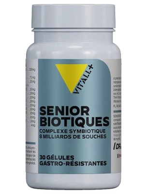 Image de Senior Biotiques 8 milliards - Digestion 30 gélules - Vit'all+ depuis Achetez les produits Vit'All + à l'herboristerie Louis (7)
