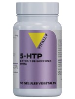 Image de 5-HTP Extrait de Griffonia 50 mg - Détente et Sommeil 30 gélules végétales - Vit'all+ depuis Herboristerie Louis - Produits de phytothérapie et d'herboristerie en ligne